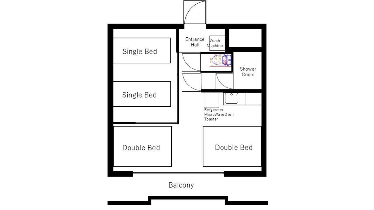 Spring Apartment Shinjuku 도쿄 외부 사진