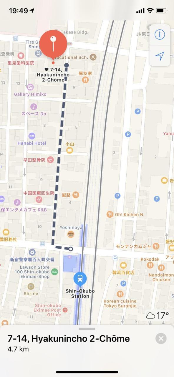 Spring Apartment Shinjuku 도쿄 외부 사진